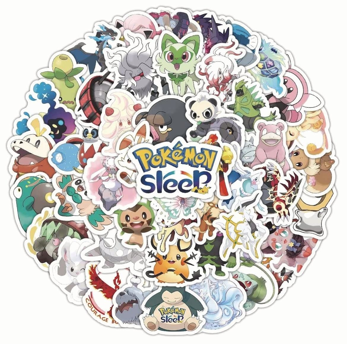 Sleepy Creatures Sticker Pack